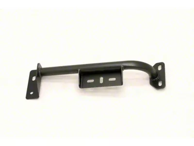 BMR TH350/Powerglide Transmission Conversion Crossmember; Black Hammertone (93-97 5.7L Camaro)