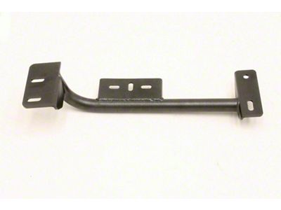 BMR TH400 Transmission Conversion Crossmember; Black Hammertone (98-02 5.7L Camaro)