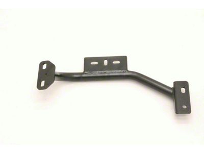 BMR TH400 Transmission Conversion Crossmember; Black Hammertone (93-97 5.7L Camaro)