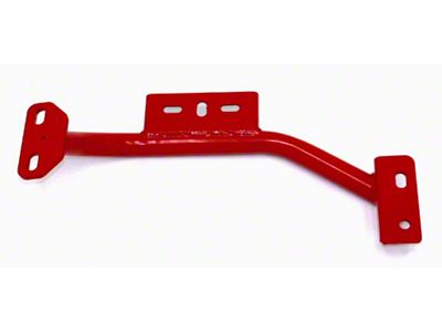 BMR TH400 Transmission Conversion Crossmember; Red (93-97 5.7L Camaro)