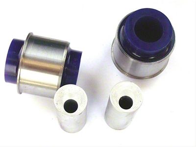 BMR 1.0 Degree Adjustable Inner Front Lower Control Arm Bushing Kit; Blue (08-23 Challenger)