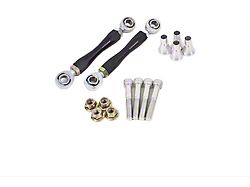 BMR Adjustable End Link Kit for Front Sway Bar; Black (08-23 Challenger)