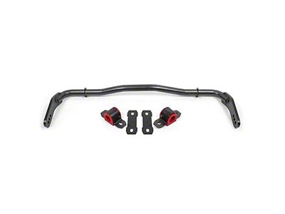 BMR Adjustable Front Sway Bar; 38mm; Black Hammertone (08-23 Challenger)