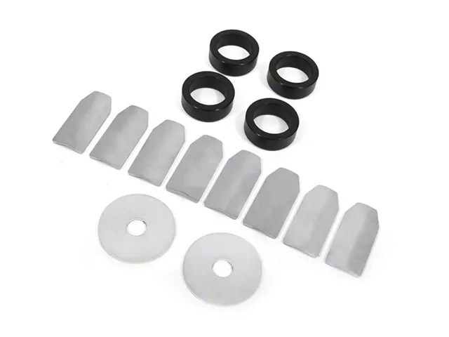 BMR Differential Lockout Bushing Kit; Black Anodized (15-23 Challenger)