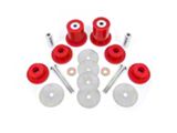 BMR Differential Mount Housing Bushing Kit; Polyurethane; Red (15-23 Challenger)