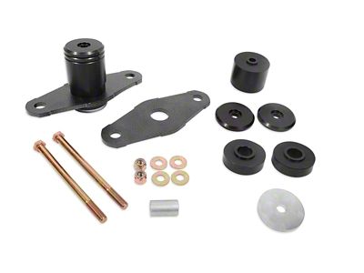 BMR Motor Mount Kit; Solid Bushings (11-23 Challenger)