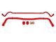 BMR Non-Adjustable Front and Rear Sway Bars; Red (08-23 Challenger)