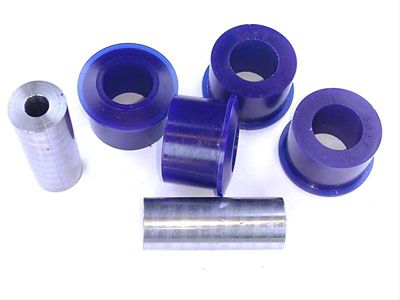 BMR Non-Adjustable Inner Rear Lower Control Arm Bushing Kit; Blue (08-23 Challenger)