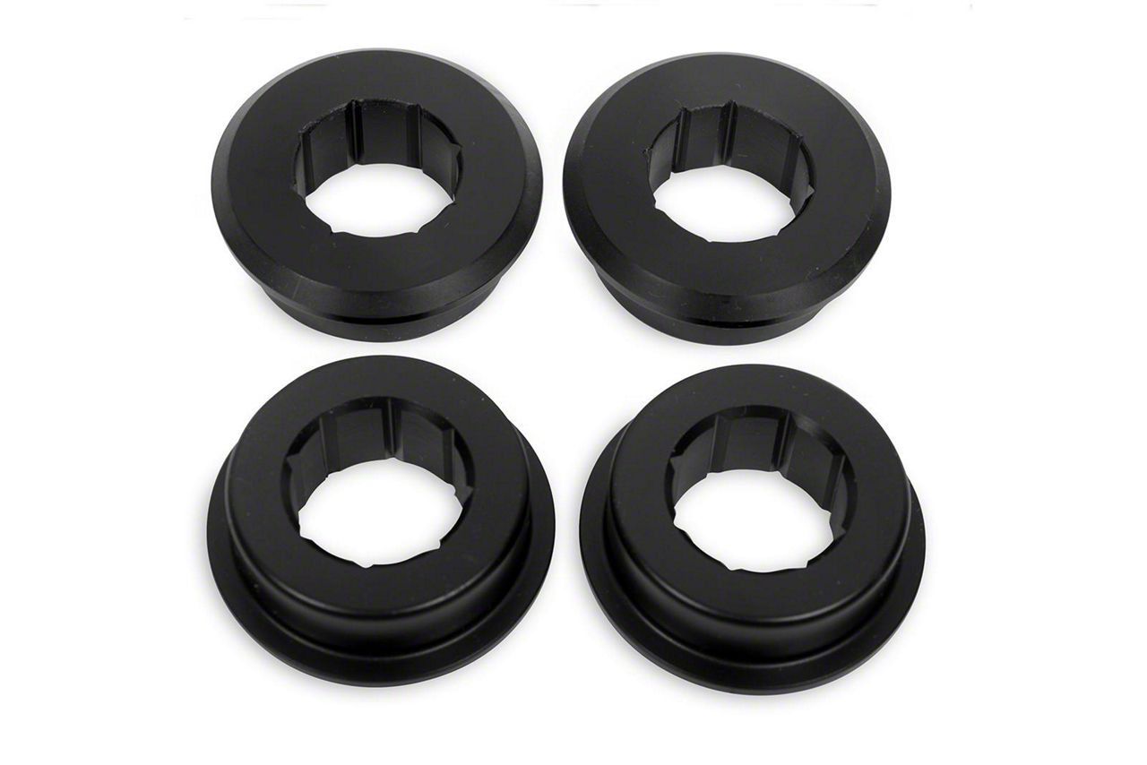 BMR Challenger Rear Lower Control Arm Bushing Kit; Delrin Black BMR