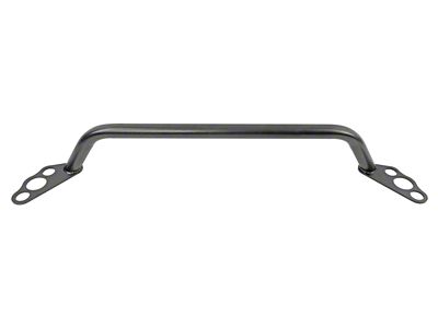 BMR Rear Strut Tower Brace; Black Hammertone (08-23 Challenger)