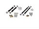 BMR Adjustable End Link Kit for Front and Rear Sway Bars; Black (06-23 Charger)