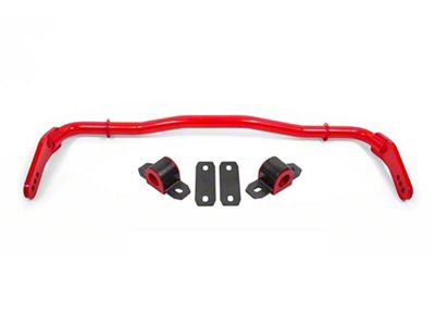 BMR Adjustable Front Sway Bar; 38mm; Red (06-23 Charger)