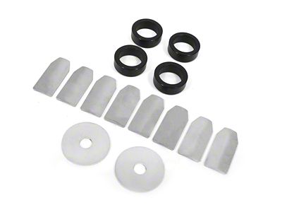 BMR Differential Lockout Bushing Kit; Black Anodized (15-23 Charger)