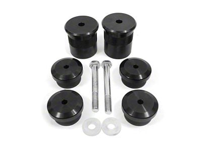 BMR Differential Mount Housing Bushing Kit; Aluminum; Black Anodized (15-23 Charger)