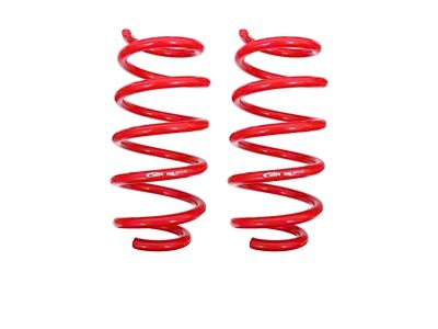 BMR Front Lowering Springs; Performance Version; Red (08-23 V8 HEMI Charger)