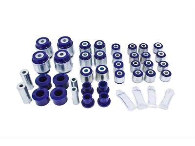 BMR Non-Adjustable Complete Bushing Kit; Blue (06-23 Charger)