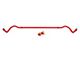 BMR Non-Adjustable Rear Sway Bar; 25mm; Red (06-23 Charger)