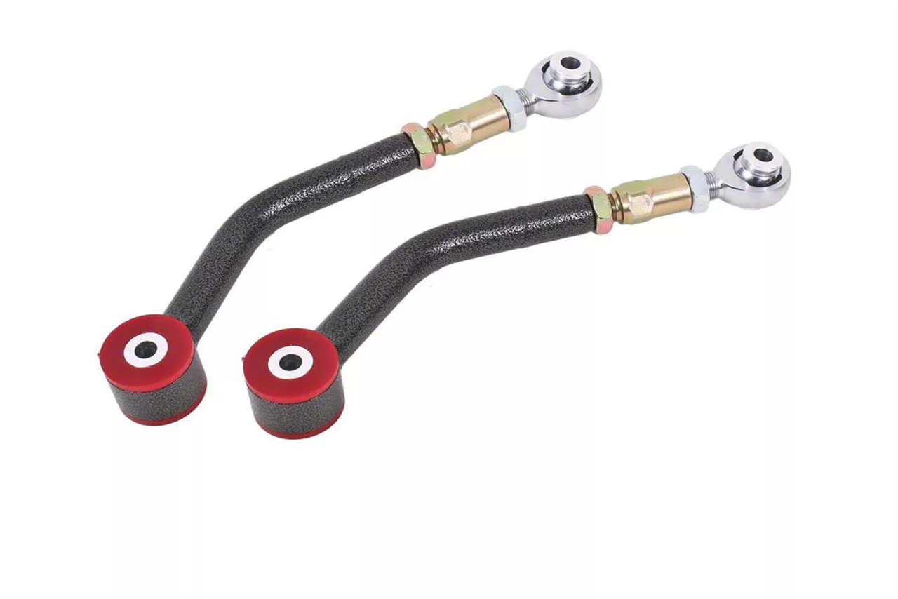 BMR Charger OnCar Adjustable Upper Control Arms; Polyurethane/Rod End