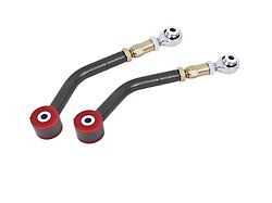 BMR On-Car Adjustable Upper Control Arms; Polyurethane/Rod End Combo; Black Hammertone (06-23 Charger)