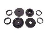 BMR Rear Cradle Lockout Bushing Kit; Black Anodized (06-23 Charger)