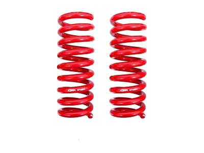 BMR Rear Lowering Springs; Performance Version; Red (08-23 V8 HEMI Charger)