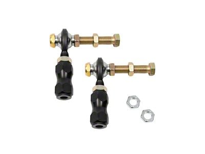 BMR Front Bump Steer Kit; Race Version; Black (97-13 Corvette C5 & C6)