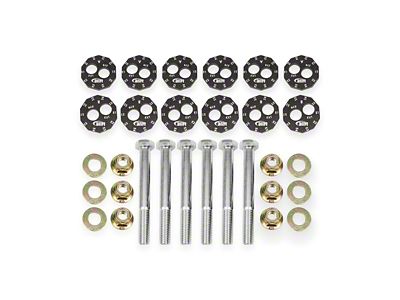 BMR Front and Rear Lower Control Arm Camber Bolt Kit (97-04 Corvette C5; 05-13 Corvette C6 Base, Grand Sport)