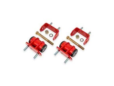 BMR Transmission/Differential Mount; Solid Delrin Bushings; Black Hammertone (05-13 Corvette C6)