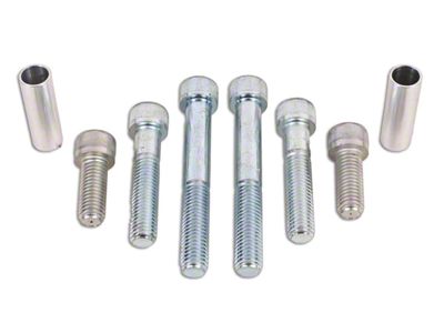BMR Differential Hardware Upgrade Kit; Zinc Plated (15-25 Mustang)