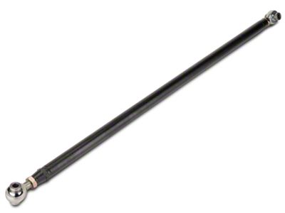 BMR Double Adjustable Chromoly Panhard Bar; Rod Ends; Black Hammertone (05-14 Mustang)