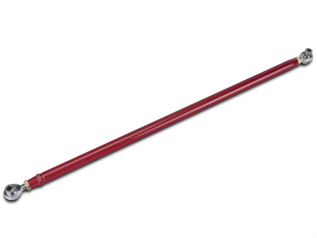 BMR Double Adjustable Chromoly Panhard Bar; Rod Ends; Red (05-14 Mustang)