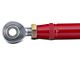 BMR Double Adjustable Chromoly Panhard Bar; Rod Ends; Red (05-14 Mustang)