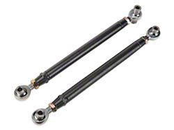 BMR Double Adjustable DOM Rear Lower Control Arms; Black Hammertone (05-14 Mustang)