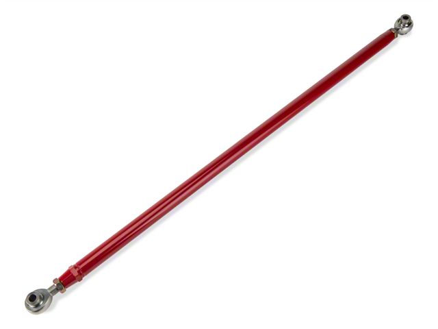 BMR Double Adjustable DOM Panhard Bar; Rod Ends; Red (05-14 Mustang)