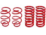 BMR Lowering Springs; Drag Version; Red (15-26 Mustang w/o MagneRide)