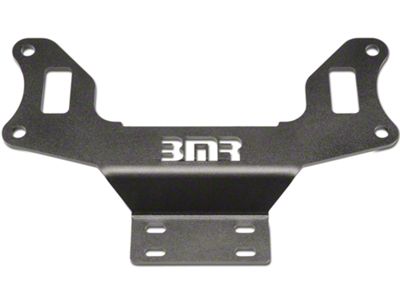 BMR Front Driveshaft Safety Loop; Black Hammertone (11-24 Mustang, Excluding GT350 & GT500)