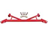 BMR Front Subframe Chassis Brace; 4-Point; Red (15-23 Mustang GT, EcoBoost; 24-26 Mustang w/ Manual Transmission)