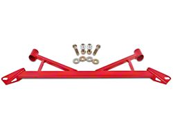 BMR Front Subframe Chassis Brace; 4-Point; Red (15-23 Mustang GT, EcoBoost)