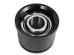 BMR Rear Lower Control Arm Bearing Kit; Premium; Black (15-25 Mustang)