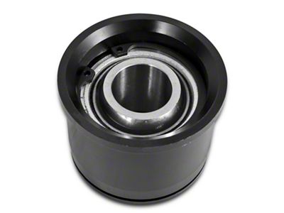 BMR Rear Lower Control Arm Bearing Kit; Premium; Black (15-25 Mustang)