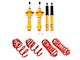 BMR Koni Handling Performance Package; Level 3; Red/Yellow (05-10 Mustang GT)