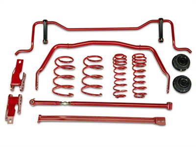 BMR Handling Performance Package; Level 1; Red (05-10 Mustang GT, V6)