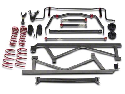 BMR Handling Performance Package; Level 2; Black Hammertone (05-10 Mustang GT, V6)