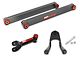 BMR Rear Control Arm Package; Level 2; Black Hammertone (05-10 Mustang)