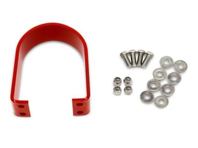 BMR Loop Upgrade for BMR Rear Tunnel Brace; Red (05-14 Mustang)