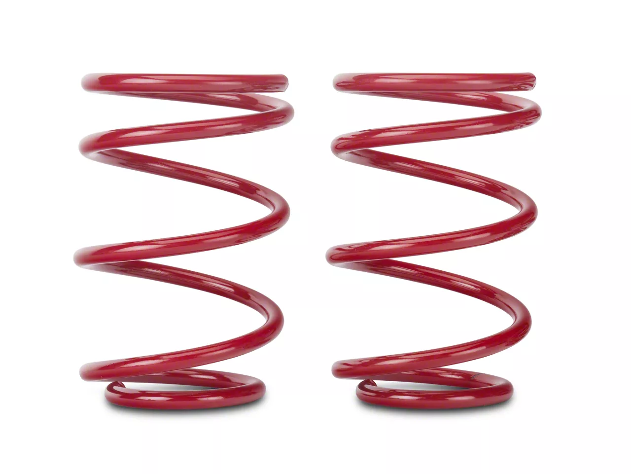 BMR Mustang Lowering Springs; Handling Version; Red 393750 (0514