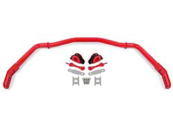BMR 4-Hole Adjustable Front Sway Bar; Red (05-14 Mustang)