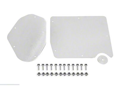 BMR A/C and Heater Delete Panel; Bare (15-25 Mustang)