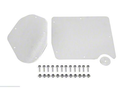BMR A/C and Heater Delete Panel; Bare (15-23 Mustang)