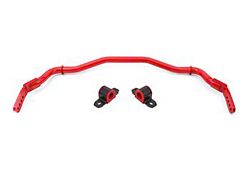 BMR Adjustable Front Sway Bar; Red (15-24 Mustang)
